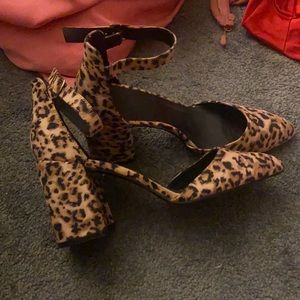 Leopard Print heels